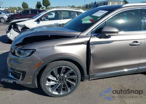 2020 Lincoln Nautilus Reserve из США, поврежденный, VIN 2LMPJ6K91LBL04337